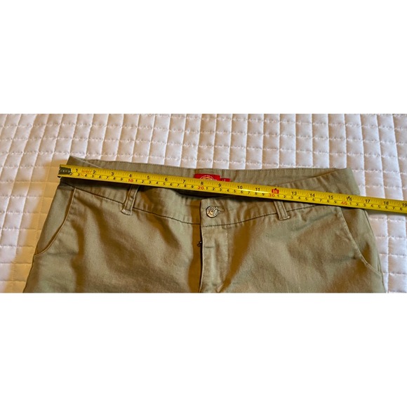 Dickies Women's Khaki Shorts Size 15‎ Casual Workwear Everyday Style - Picture 4 of 6